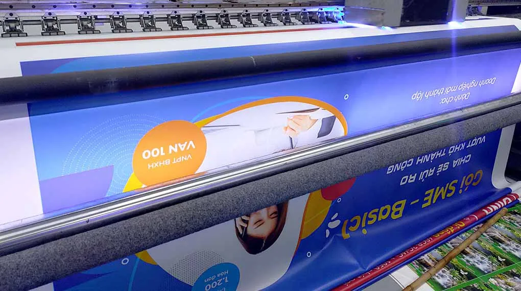 Bạt 2 Da Canvas Trắng In Phun In bat 2 da 5