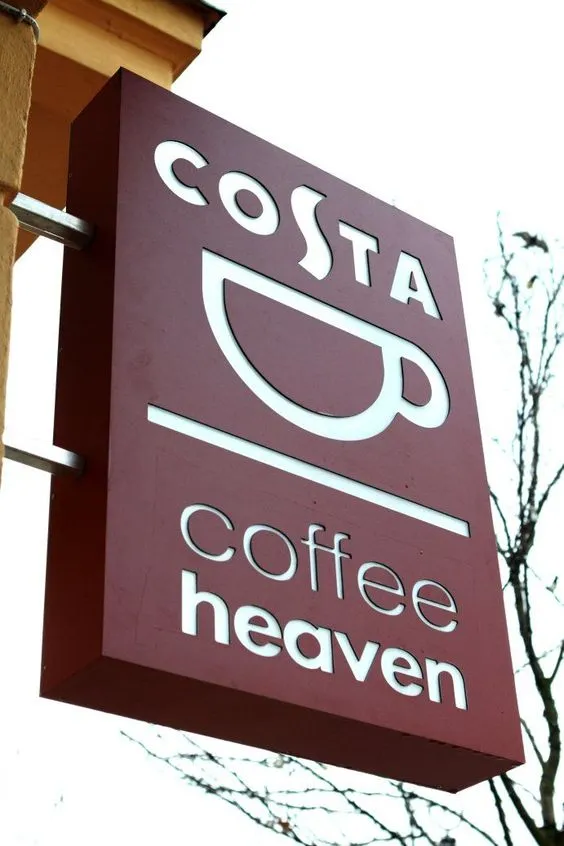 Biển Vẫy Cafe Mica Nâu LED Neon 80x60cm Loi Khuyen De Chon Bien Vay Quan Cafe Dep Phu Hop Voi Khong Gian