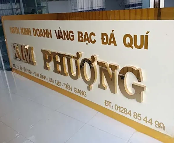 Chữ Alu Composite Xanh Dương 3mm 30cm Mau chu alu duoc thiet ke gia cong dep 2