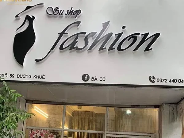 Bảng Hiệu Shop Quần Áo Alu Đen LED Viền Mot so mau bang hieu shop quan ao dep cua Quang Cao 24h
