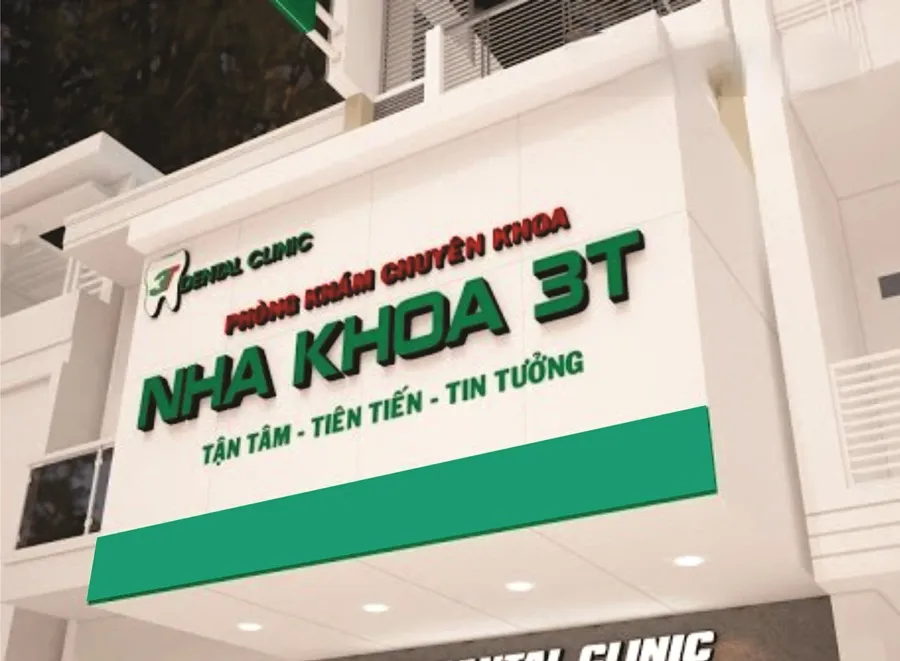 Biển Quảng Cáo Nha Khoa Mica Trắng LED Xanh Quang Cao 24h cung cap bang gia lam bien quang cao nha khoa canh tranh va minh bach