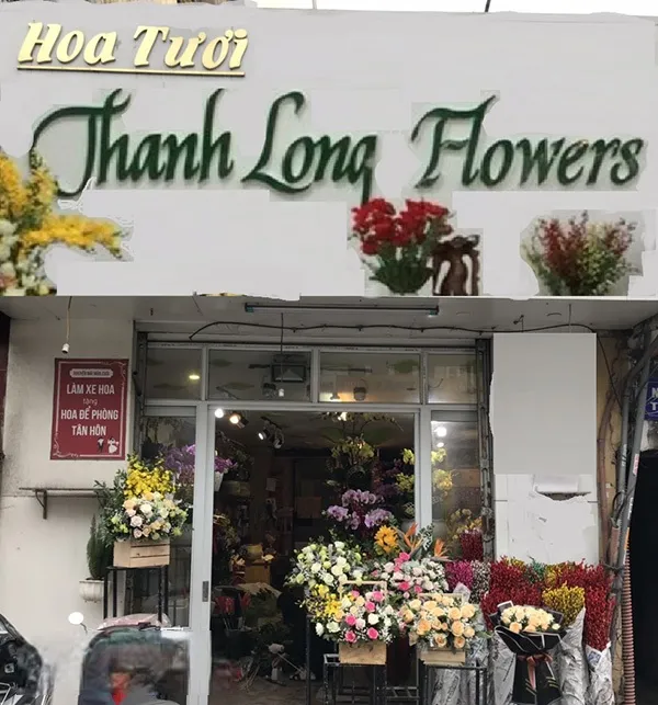 Biển Quảng Cáo Shop Hoa Mica Hồng LED Trắng Quang Cao 24h da thiet ke va thi cong hang tram mau bien quang cao shop hoa dep
