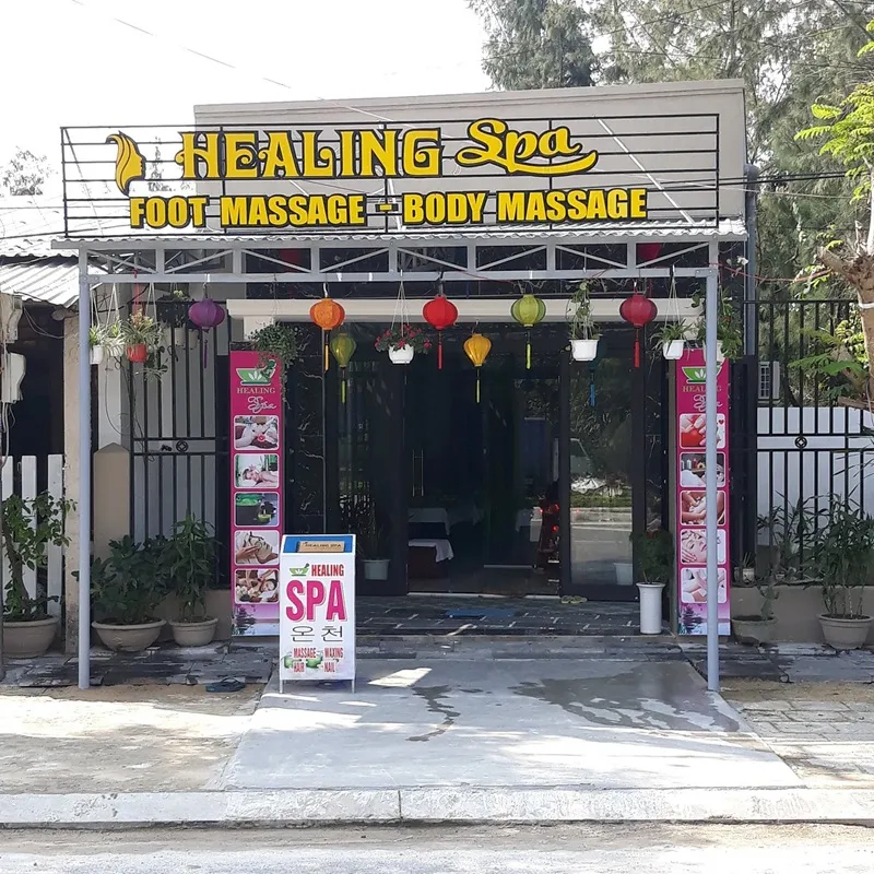 Biển Quảng Cáo Spa Mica Xanh Lá LED Hắt Sáng Quang Cao 24h tu tin la doi tac dang tin cay cho moi nhu cau ve bien quang cao spa cua quy khach hang