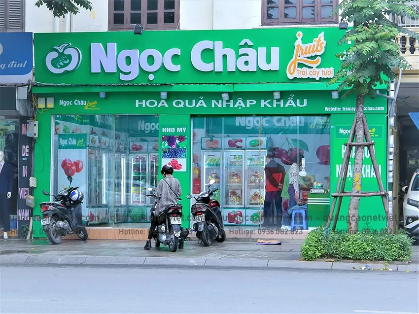 Biển Quảng Cáo Shop Hoa Mica Hồng LED Trắng Quy trinh lam bien quang cao shop hoa tai Quang Cao 24h