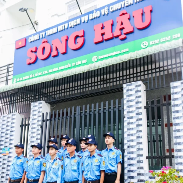 Bảng Hiệu Công Ty Bảo Vệ Alu Xanh Navy Chữ Trắng Tai Sao Nen Chon Lam Bang Hieu Cong Ty Bao Ve Chuyen Nghiep