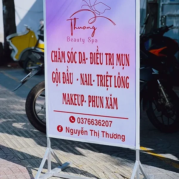 Biển Vẫy Salon Tóc LED Neon Nhiều Màu Uu diem cua bien vay toc so voi cac loai bien quang cao khac