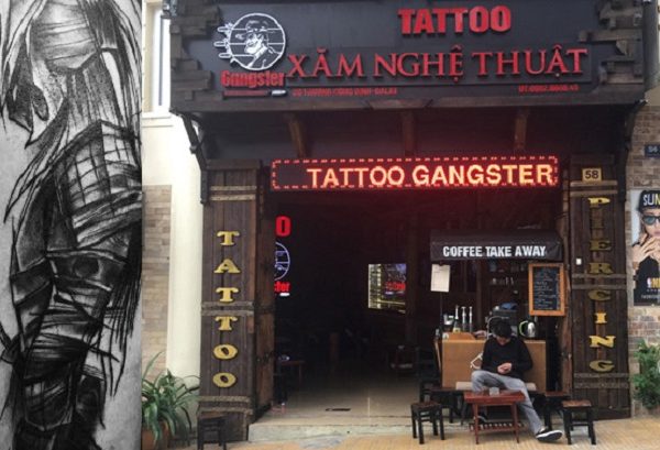 Bảng Hiệu Tattoo, Xăm Hình Nghệ Thuật bảng hiệu alu chữ nỗi