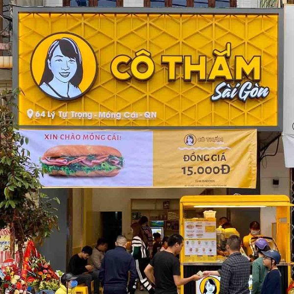 Mẫu Biển Quảng Cáo Bánh Mì Đẹp, Ấn Tượng bảng hiệu bán bánh mì