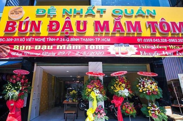 Mẫu Bảng Hiệu Bún Đậu Mắm Tôm Đẹp, Ấn Tượng Nhất