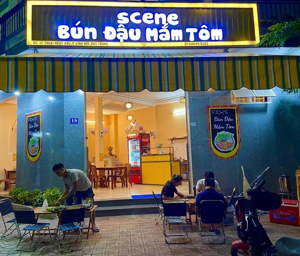Mẫu Bảng Hiệu Bún Đậu Mắm Tôm Đẹp, Ấn Tượng Nhất biển led bún đậu