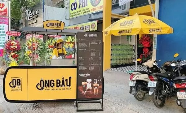 Mẫu Bảng Hiệu Cafe Mang Đi (Take Away) Đẹp, Ấn Tượng bảng hiệu quán cafe mang đi