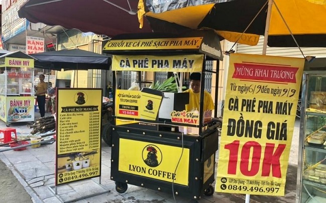 bang-hieu-cafe-pha-may bảng hiệu cà phê pha máy