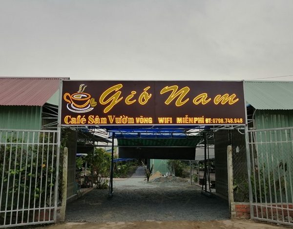 Mẫu Bảng Hiệu Quán Cafe Đẹp, Thu Hút Khách Nhất bảng hiệu quán cafe võng