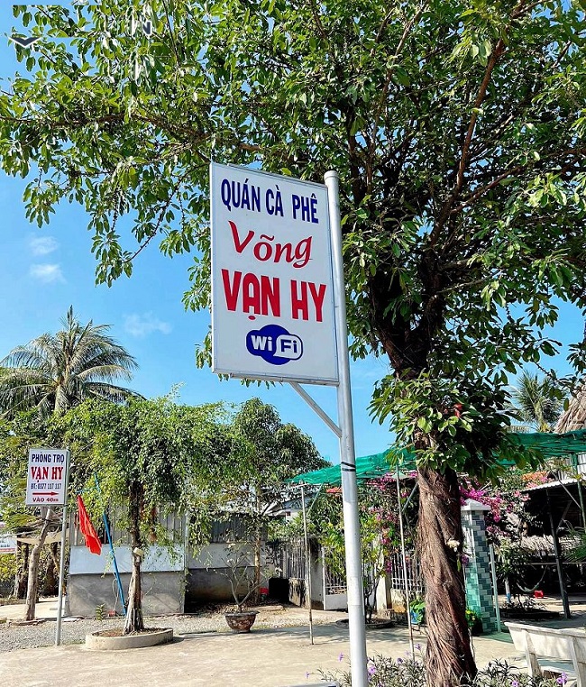bang-hieu-cafe-vong bảng hiệu quán cafe võng