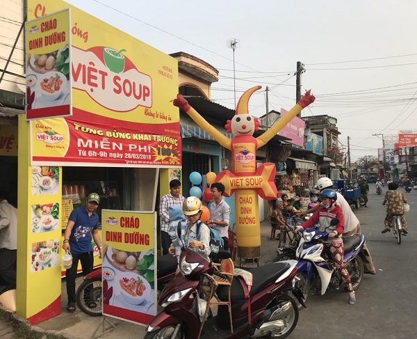 Mẫu Bảng Hiệu Cháo Dinh Dưỡng Đẹp Cho Các Bé Bảng hiệu quảng cáo cháo dinh dưỡng