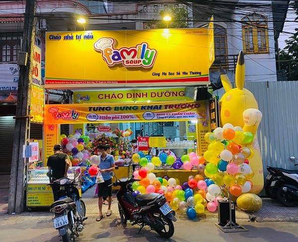 Mẫu Bảng Hiệu Cháo Dinh Dưỡng Đẹp Cho Các Bé bảng hiệu bán cháo dinh dưỡng