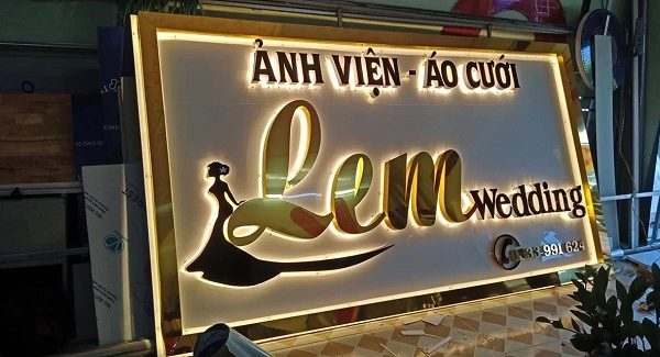 Mẫu Biển Quảng Cáo Đẹp, Độc Đáo Nhất 2025 biển quảng cáo chữ nổi đẹp