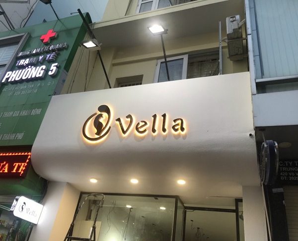 Bảng hiệu tấm Cemboard (giả bê tông) | 30+ Mẫu Đẹp bảng hiệu chữ nổi Cemboard