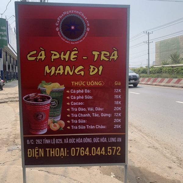 Mẫu Bảng Hiệu Quán Cafe Đẹp, Thu Hút Khách Nhất bảng hiệu coffee mang đi