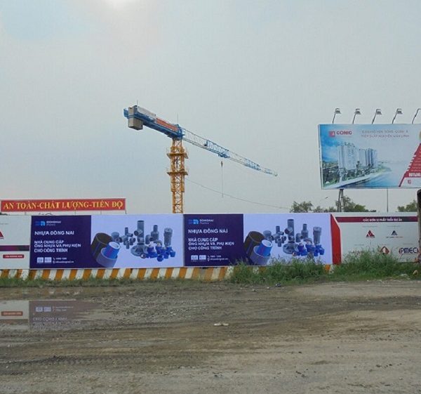 biển báo công trình xây dựng nhà ở