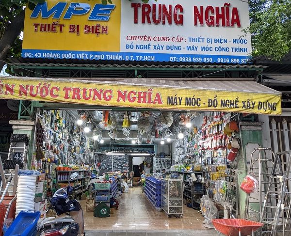 Mẫu Bảng Hiệu Cửa Hàng Điện Nước Đẹp, Sáng Tạo