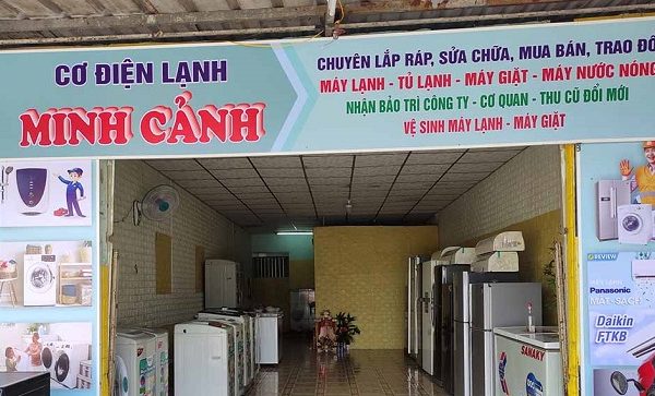 Mẫu Bảng Hiệu Điện Lạnh Đẹp Yêu Thích Nhất Bảng hiệu điện lạnh bạt hiflex