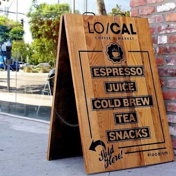 Mẫu Bảng Hiệu Đứng Quảng Cáo Đẹp, Bền, Mới Lạ bảng hiệu quảng cáo đứng 2 mặt