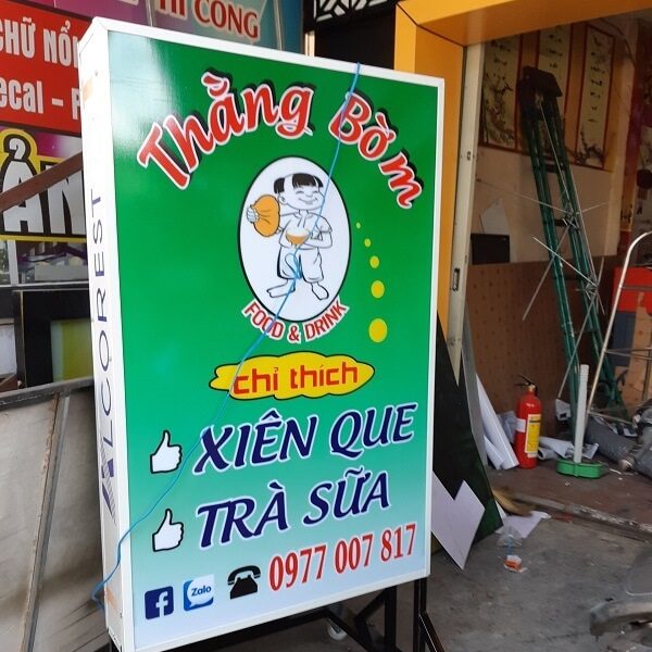 Mẫu Bảng Hiệu Đứng Quảng Cáo Đẹp, Bền, Mới Lạ mẫu bảng đứng quảng cáo đẹp