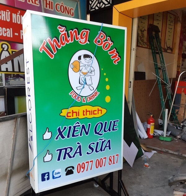 bang-hieu-dung-dep mẫu bảng đứng quảng cáo đẹp