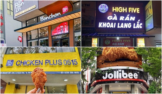 Mẫu Bảng Hiệu Gà Rán, Gà Giòn Đẹp Thu Hút Khách bang hieu ga ran