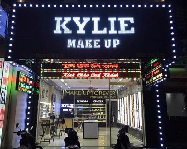 Mẫu Bảng Hiệu Makeup Siêu Đáng Yêu bảng hiệu make up
