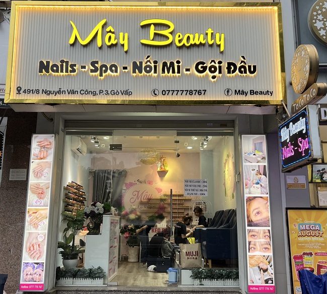 Mẫu Bảng Hiệu Makeup Siêu Đáng Yêu bang hieu makeup