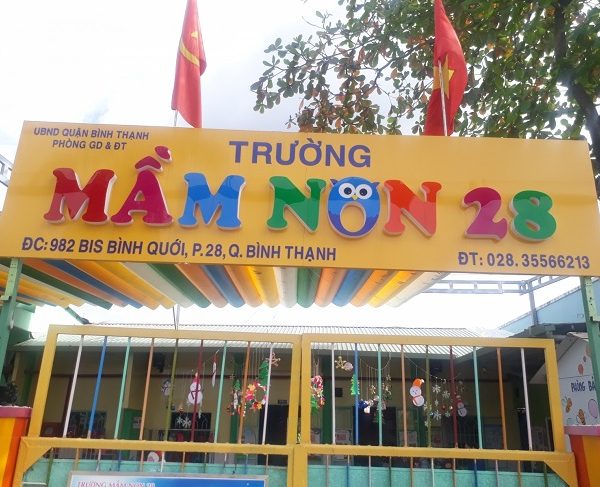 Mẫu Bảng Hiệu Mầm Non Đẹp, Dễ Thương bảng hiệu mầm non đẹp