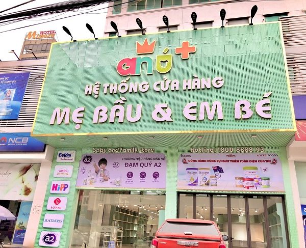 Mẫu Bảng Hiệu Shop Mẹ và Bé Đẹp, Dễ Thương