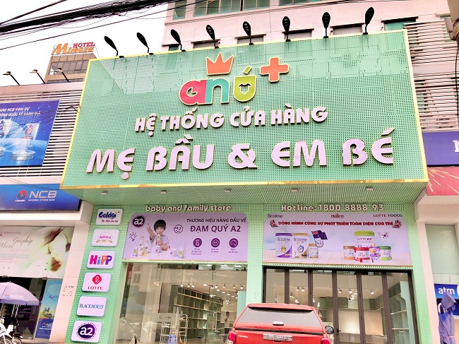 Mẫu Bảng Hiệu Shop Mẹ và Bé Đẹp, Dễ Thương bang hieu me va be