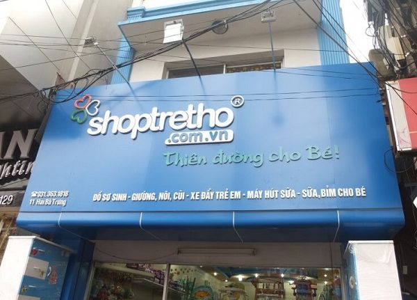 Mẫu Bảng Hiệu Shop Mẹ và Bé Đẹp, Dễ Thương bang hieu mica me va be