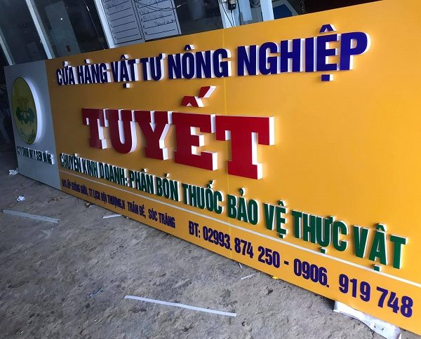 Mẫu Bảng Hiệu Cửa Hàng Vật Tư Nông Nghiệp Đẹp, Thu Hút bảng hiệu mica vật tư nông nghiệp