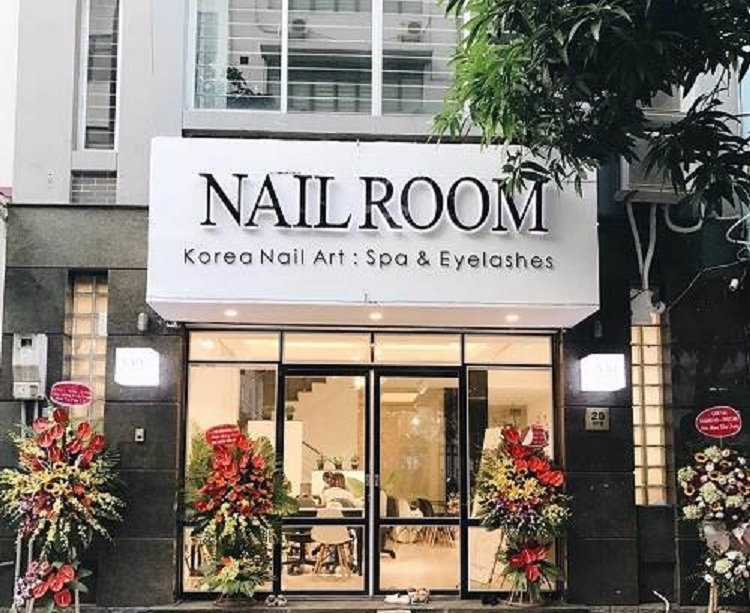 Mẫu Bảng Hiệu Nail, Biển Vẫy Nail Đẹp Ấn Tượng Nhất bang hieu nail dep 2