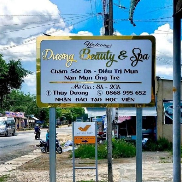 Mẫu Biển Quảng Cáo Tóc và Móng Đẹp, Hot Nhất biển quảng cáo tóc và móng đứng