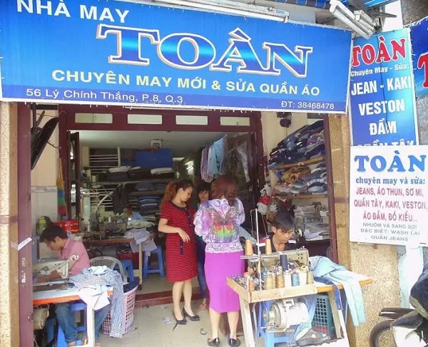 biển hiệu nhà may bạt hiflex