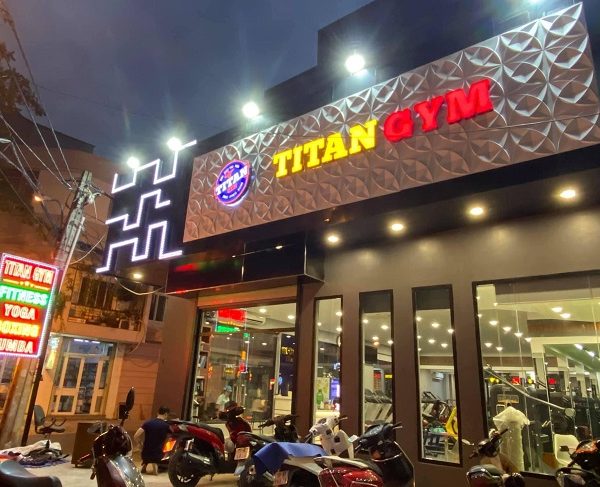 Mẫu Bảng Hiệu Yoga, Gym, Aerobic Đẹp Ấn Tượng Nhất Bảng hiệu phòng gym