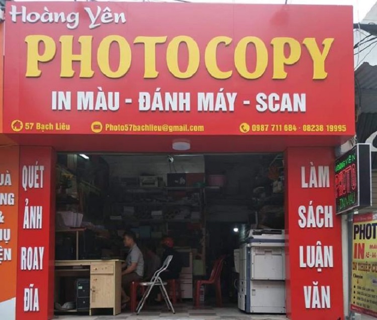 Mẫu Bảng Hiệu Photocopy Đẹp, Thu Hút Khách bang hieu photocopy