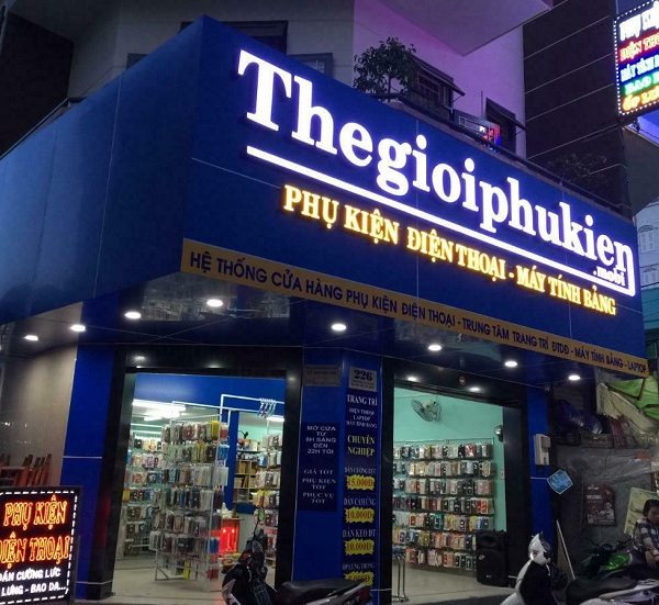 Mẫu Bảng Hiệu Phụ Kiện Điện Thoại Đẹp, Độc Đáo bảng phụ kiện điện thoại