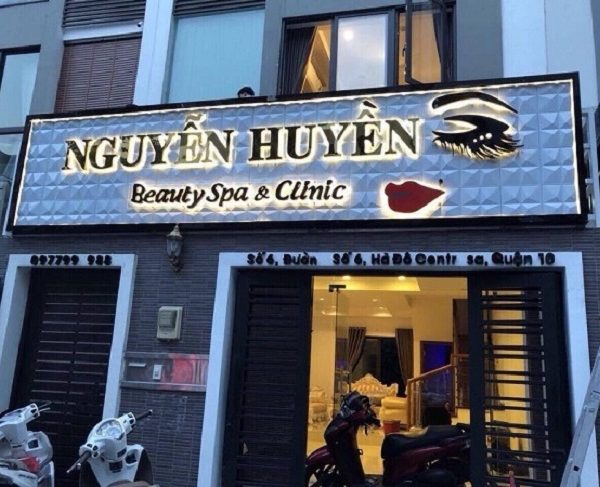 Mẫu Biển Quảng Cáo Phun Xăm Thẩm Mỹ Đẹp