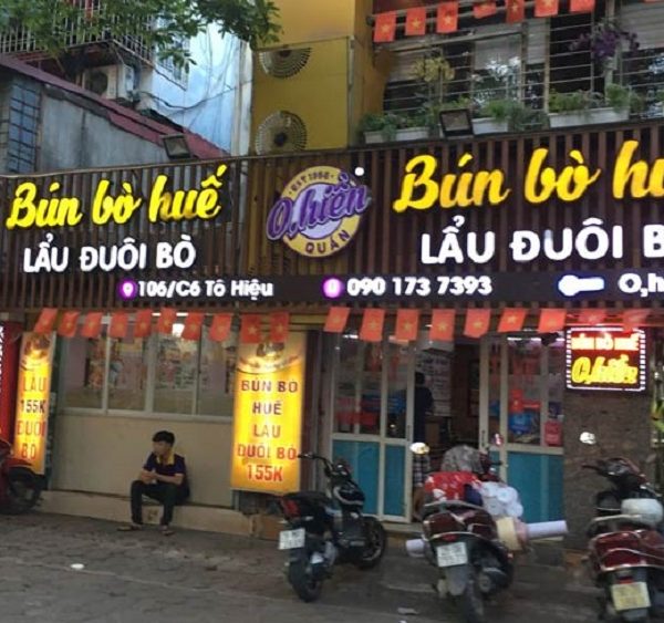 Biển Quảng Cáo Bún Phở Đẹp, Hút Khách Nhất Mẫu bảng hiệu bún bò Huế