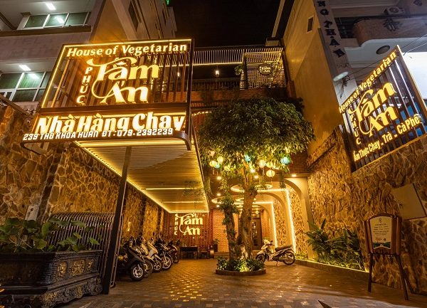 Mẫu Bảng Hiệu Quán Chay Đẹp, Tao Nhã