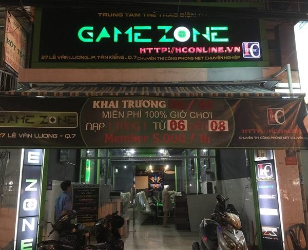 Mẫu Biển Quảng Cáo Quán Nét Đẹp Thu Hút Game Thủ Bảng hiệu quán net