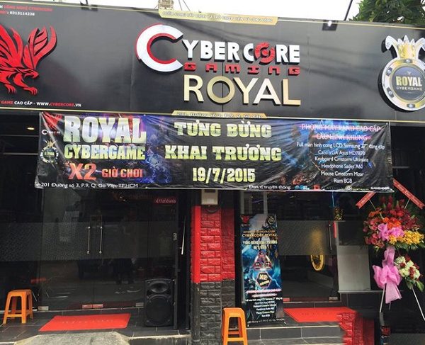 Mẫu Biển Quảng Cáo Quán Nét Đẹp Thu Hút Game Thủ Bảng hiệu quán game