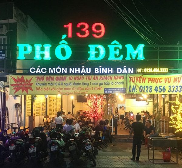 Mẫu Bảng Hiệu Quảng Cáo Quán Nhậu Đẹp, Hút Khách bảng hiệu quán nhậu led