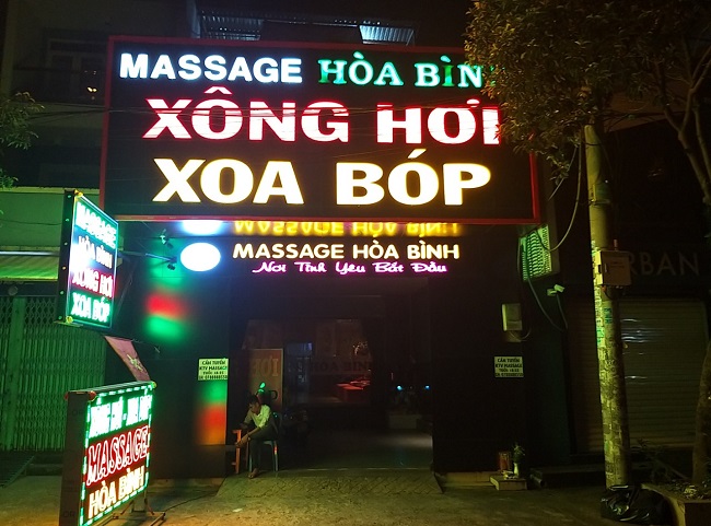 Mẫu Bảng Hiệu Massage Body, Xong Hơi, Xoa Bóp Đẹp bang hieu quang cao massage